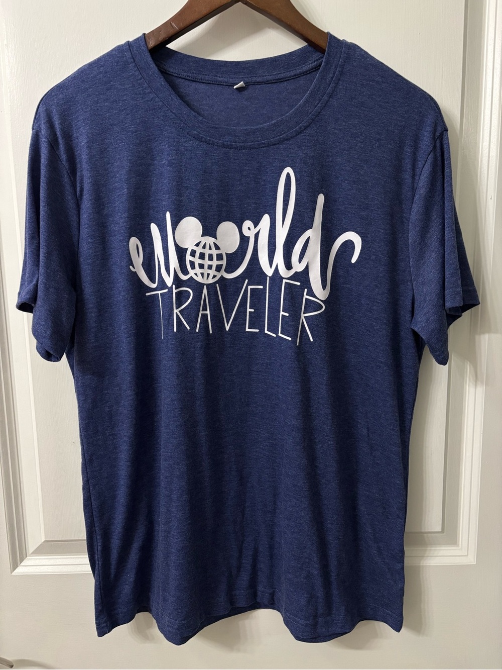 Walt Disney World Inspired World Traveler Tee size Large
